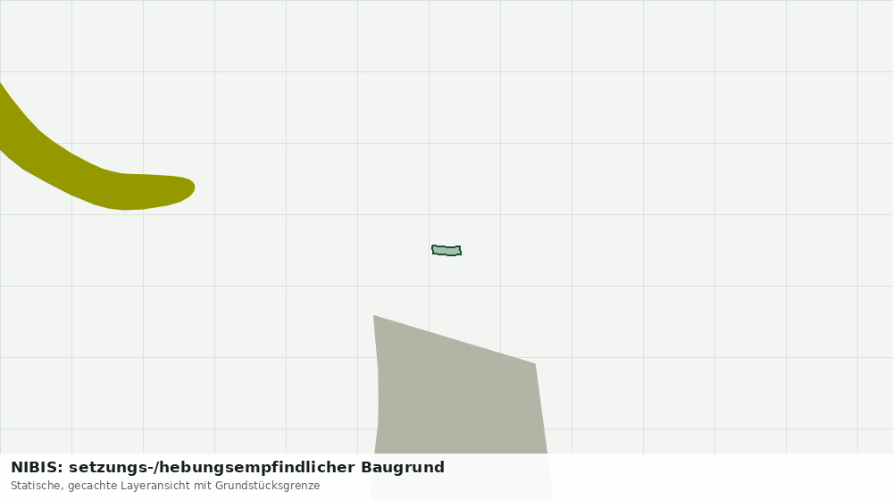 Statische Kartenansicht: NIBIS: setzungs-/hebungsempfindlicher Baugrund