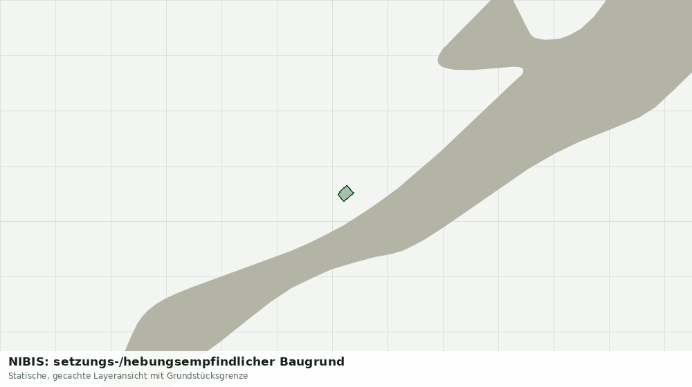 Statische Kartenansicht: NIBIS: setzungs-/hebungsempfindlicher Baugrund