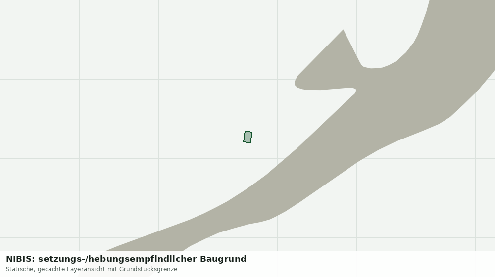 Statische Kartenansicht: NIBIS: setzungs-/hebungsempfindlicher Baugrund