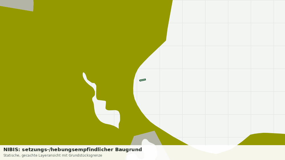 Statische Kartenansicht: NIBIS: setzungs-/hebungsempfindlicher Baugrund