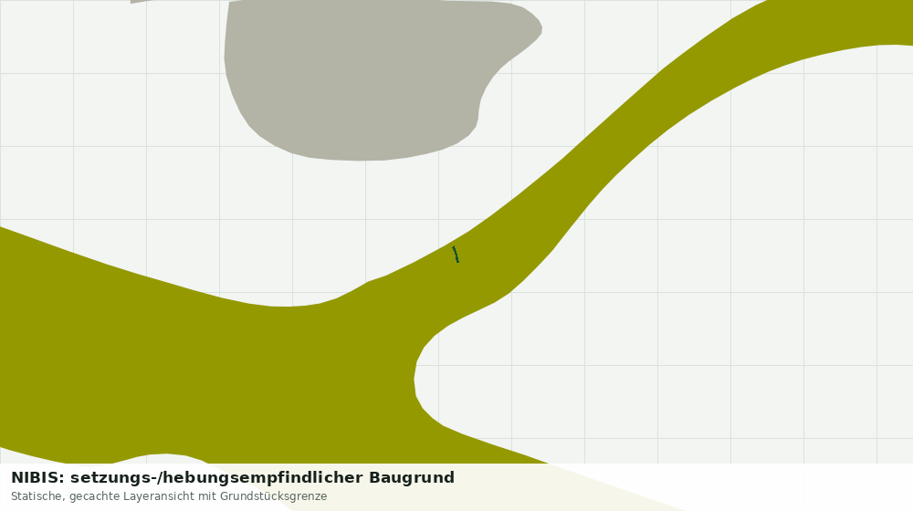 Statische Kartenansicht: NIBIS: setzungs-/hebungsempfindlicher Baugrund