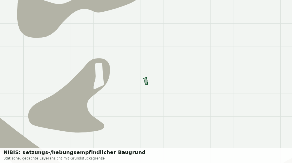 Statische Kartenansicht: NIBIS: setzungs-/hebungsempfindlicher Baugrund