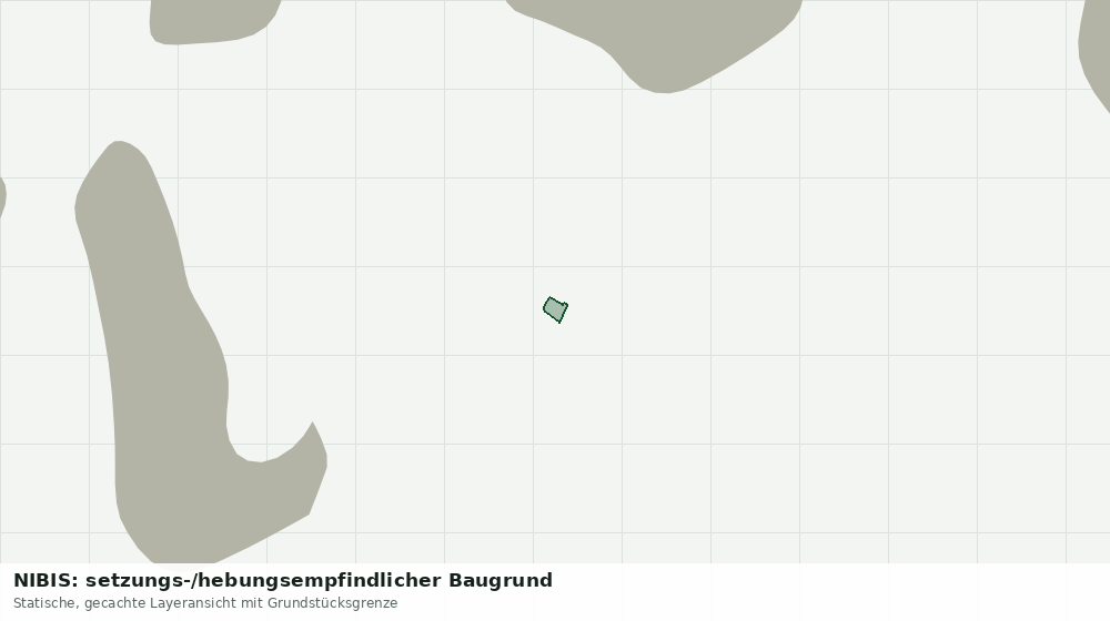 Statische Kartenansicht: NIBIS: setzungs-/hebungsempfindlicher Baugrund