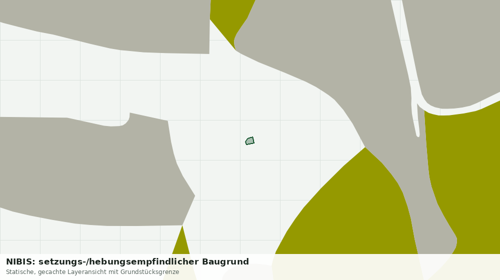 Statische Kartenansicht: NIBIS: setzungs-/hebungsempfindlicher Baugrund
