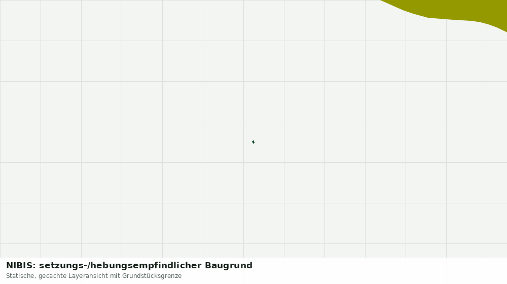 Statische Kartenansicht: NIBIS: setzungs-/hebungsempfindlicher Baugrund