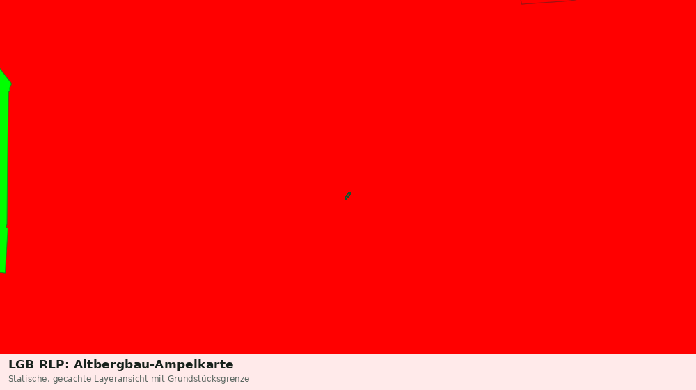 Statische Kartenansicht: LGB RLP: Altbergbau-Ampelkarte