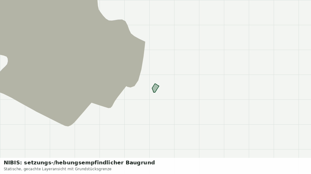 Statische Kartenansicht: NIBIS: setzungs-/hebungsempfindlicher Baugrund