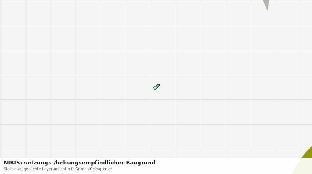 Statische Kartenansicht: NIBIS: setzungs-/hebungsempfindlicher Baugrund