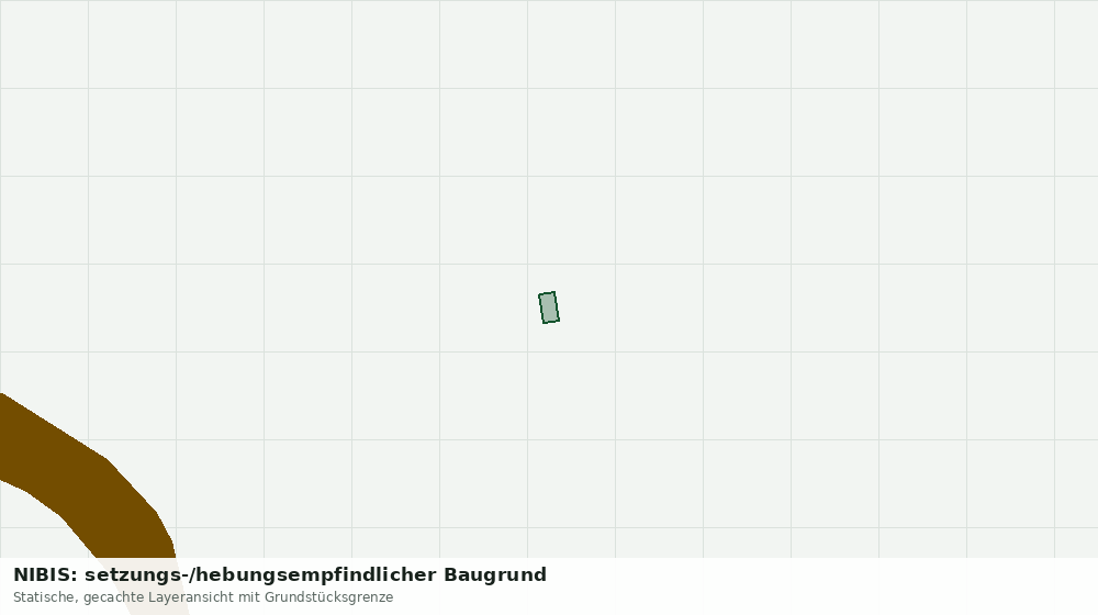 Statische Kartenansicht: NIBIS: setzungs-/hebungsempfindlicher Baugrund