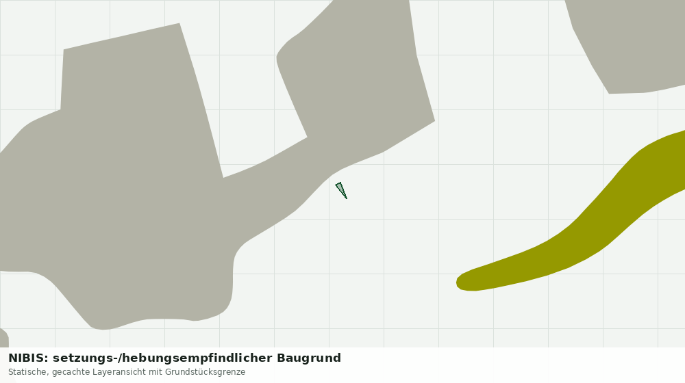Statische Kartenansicht: NIBIS: setzungs-/hebungsempfindlicher Baugrund