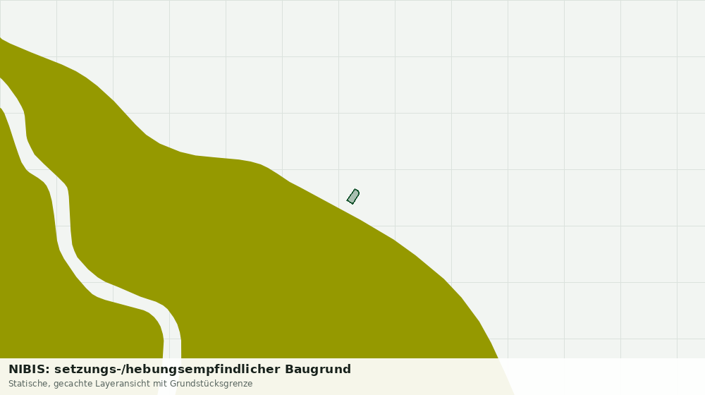Statische Kartenansicht: NIBIS: setzungs-/hebungsempfindlicher Baugrund