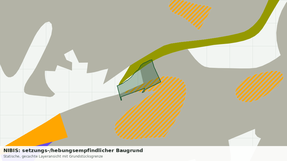 Statische Kartenansicht: NIBIS: setzungs-/hebungsempfindlicher Baugrund