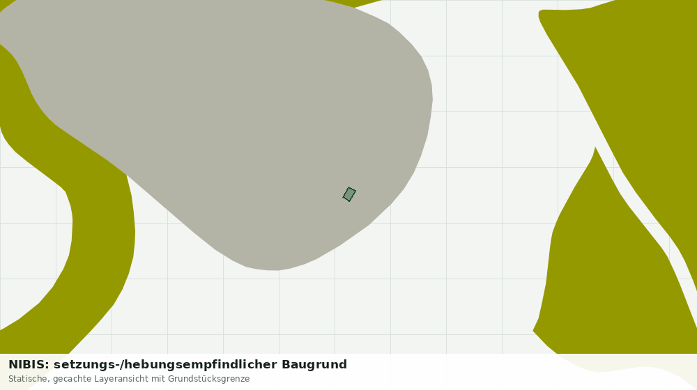 Statische Kartenansicht: NIBIS: setzungs-/hebungsempfindlicher Baugrund
