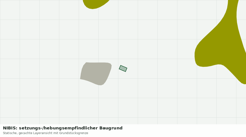 Statische Kartenansicht: NIBIS: setzungs-/hebungsempfindlicher Baugrund