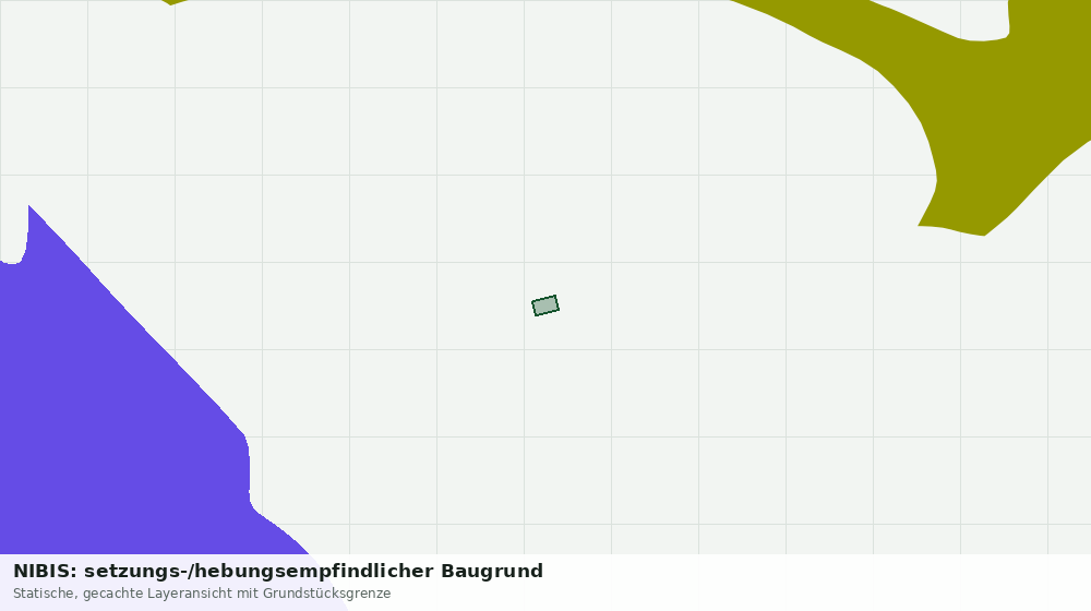 Statische Kartenansicht: NIBIS: setzungs-/hebungsempfindlicher Baugrund