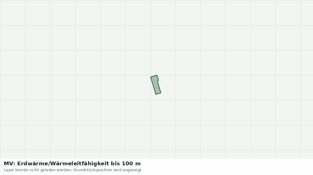 Statische Kartenansicht: MV: Erdwärme/Wärmeleitfähigkeit bis 100 m