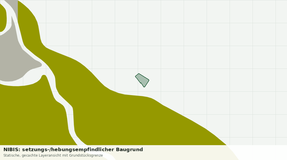 Statische Kartenansicht: NIBIS: setzungs-/hebungsempfindlicher Baugrund