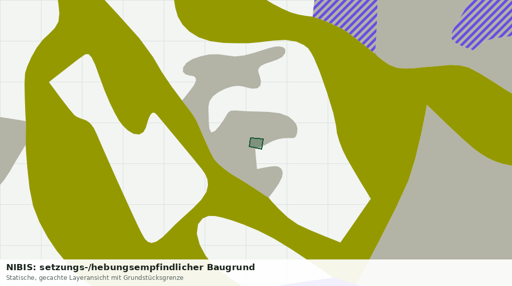 Statische Kartenansicht: NIBIS: setzungs-/hebungsempfindlicher Baugrund