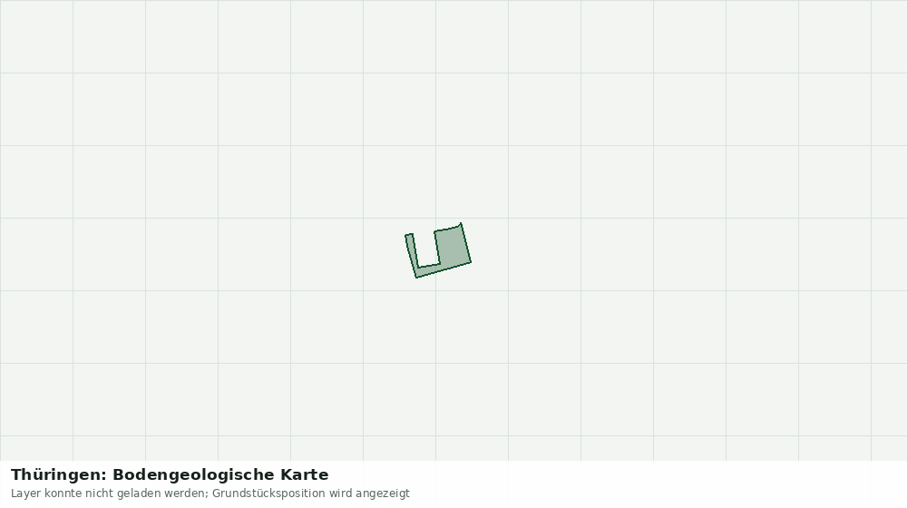 Statische Kartenansicht: Thüringen: Bodengeologische Karte