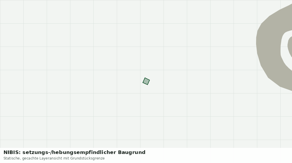 Statische Kartenansicht: NIBIS: setzungs-/hebungsempfindlicher Baugrund