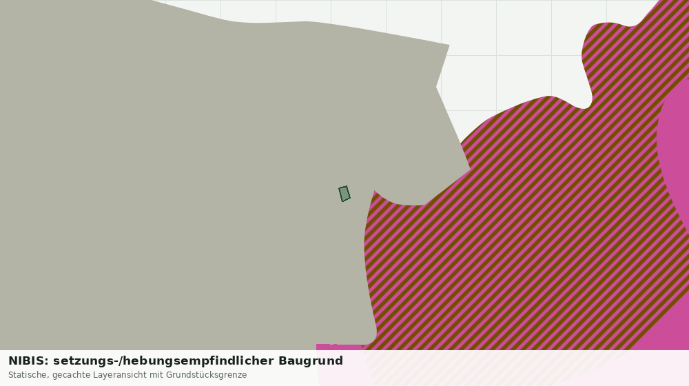 Statische Kartenansicht: NIBIS: setzungs-/hebungsempfindlicher Baugrund