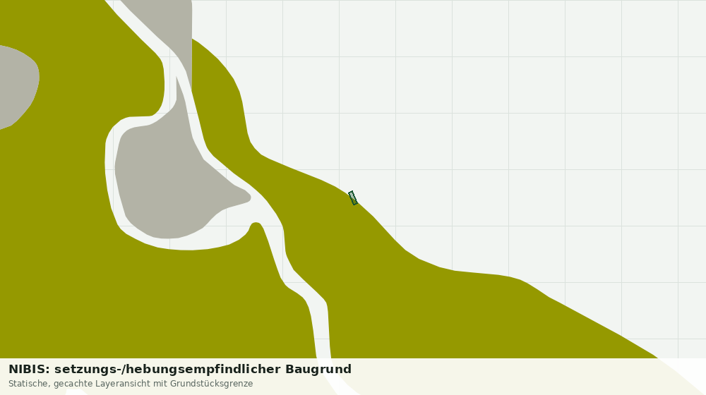 Statische Kartenansicht: NIBIS: setzungs-/hebungsempfindlicher Baugrund
