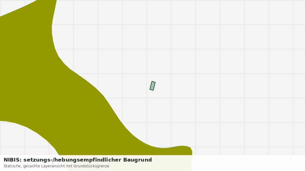 Statische Kartenansicht: NIBIS: setzungs-/hebungsempfindlicher Baugrund