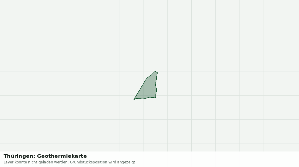 Statische Kartenansicht: Thüringen: Geothermiekarte