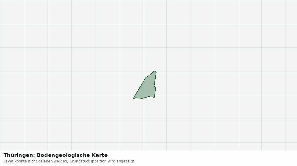 Statische Kartenansicht: Thüringen: Bodengeologische Karte