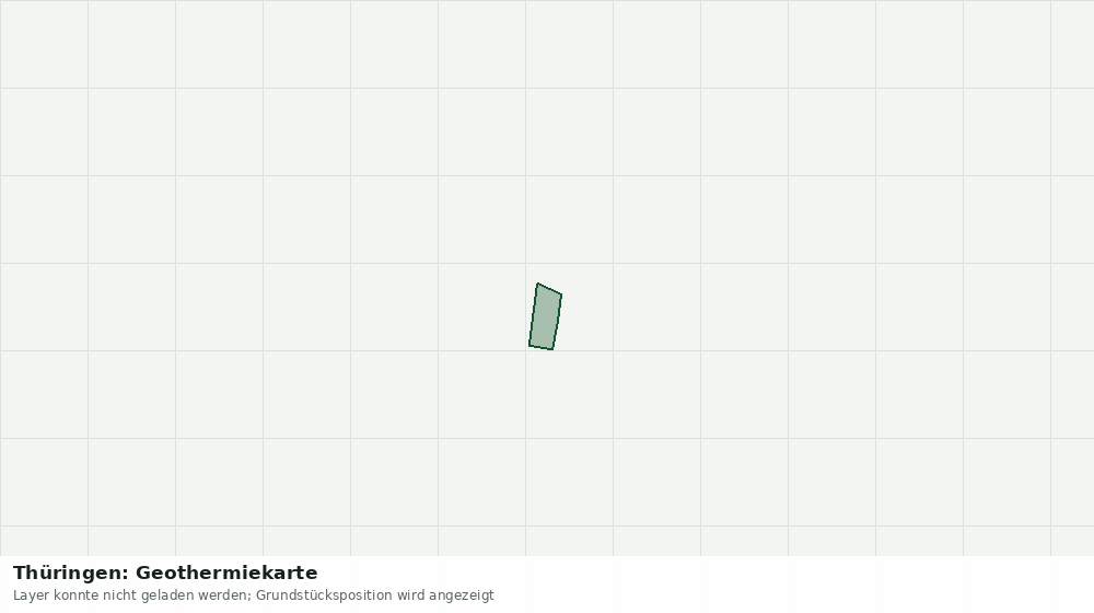 Statische Kartenansicht: Thüringen: Geothermiekarte
