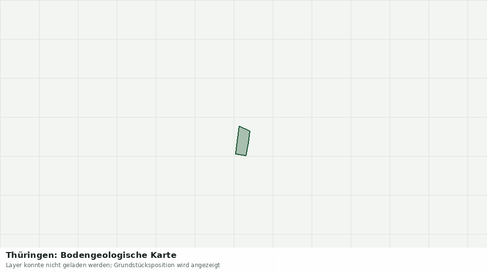 Statische Kartenansicht: Thüringen: Bodengeologische Karte