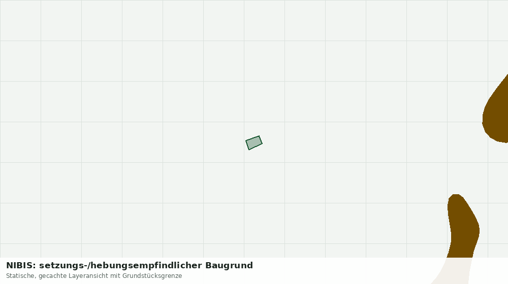 Statische Kartenansicht: NIBIS: setzungs-/hebungsempfindlicher Baugrund
