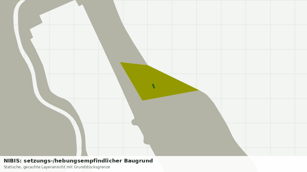 Statische Kartenansicht: NIBIS: setzungs-/hebungsempfindlicher Baugrund