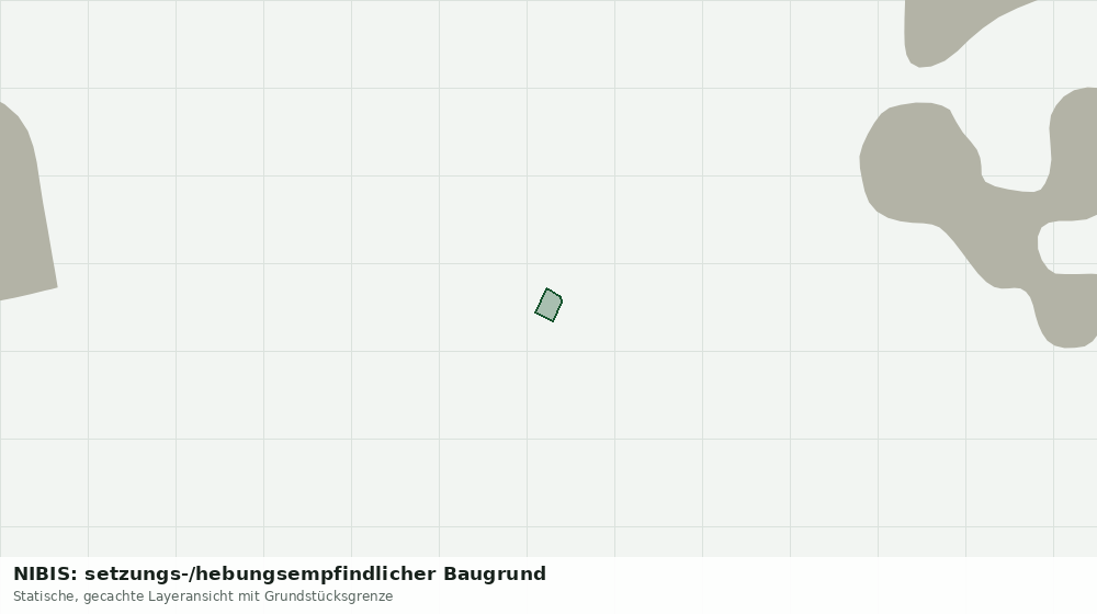 Statische Kartenansicht: NIBIS: setzungs-/hebungsempfindlicher Baugrund