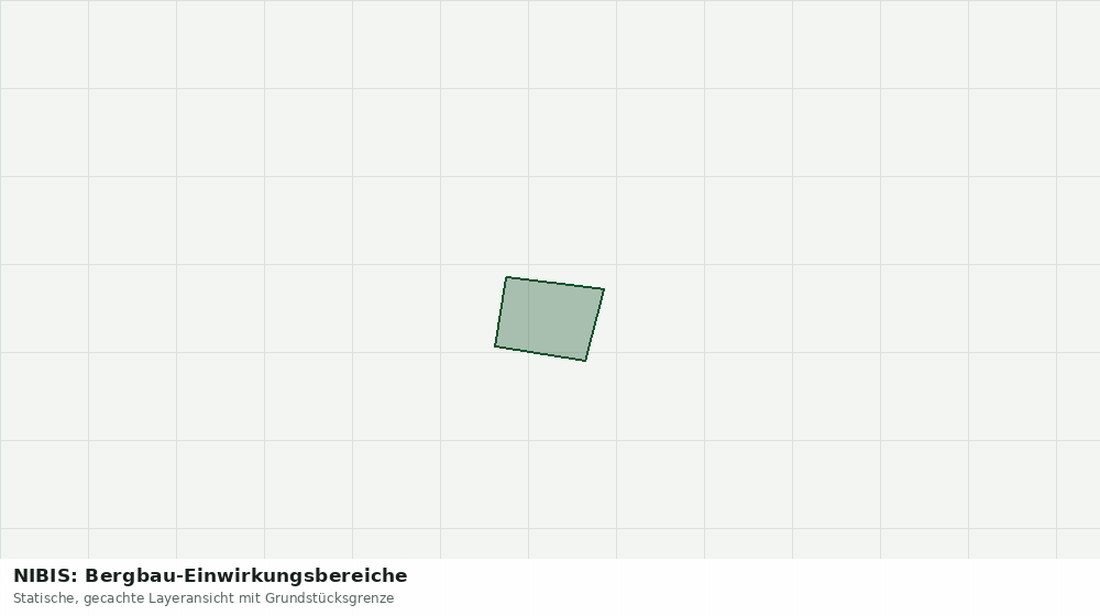 Statische Kartenansicht: NIBIS: Bergbau-Einwirkungsbereiche