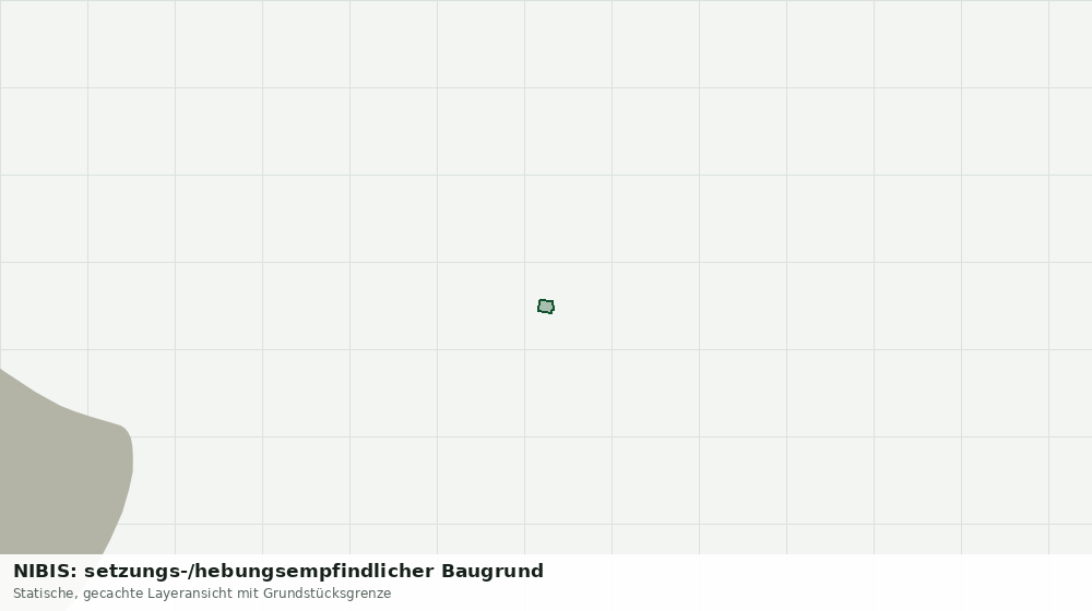Statische Kartenansicht: NIBIS: setzungs-/hebungsempfindlicher Baugrund