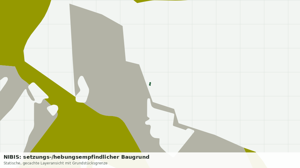 Statische Kartenansicht: NIBIS: setzungs-/hebungsempfindlicher Baugrund