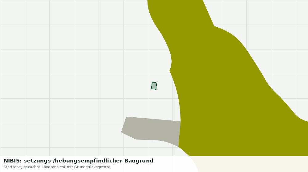 Statische Kartenansicht: NIBIS: setzungs-/hebungsempfindlicher Baugrund