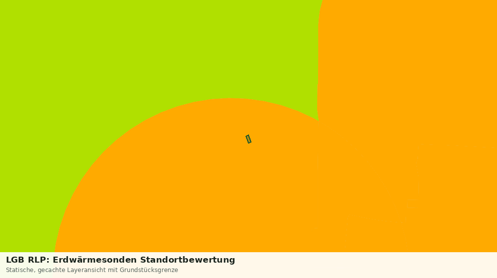 Statische Kartenansicht: LGB RLP: Erdwärmesonden Standortbewertung