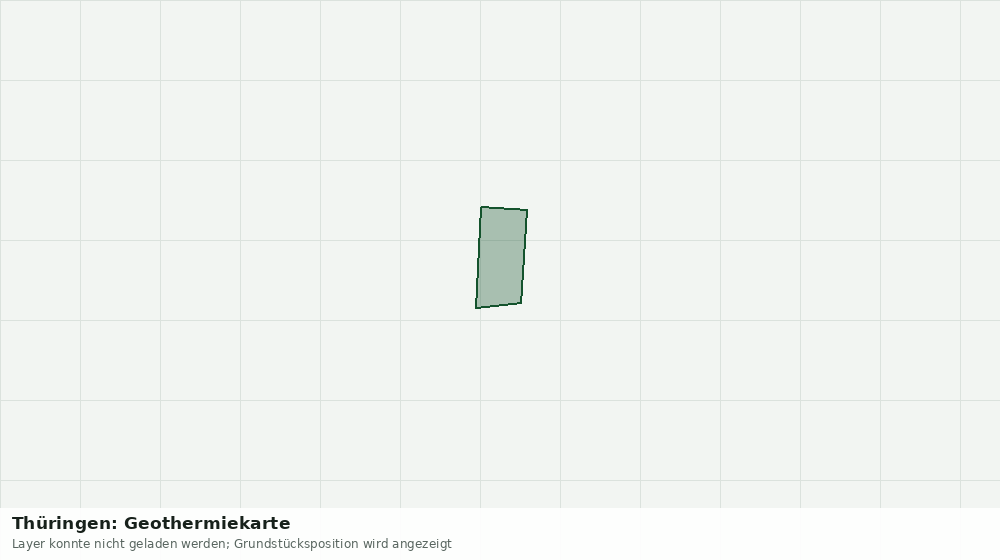 Statische Kartenansicht: Thüringen: Geothermiekarte
