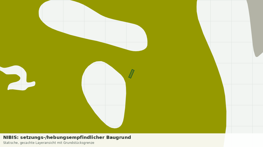 Statische Kartenansicht: NIBIS: setzungs-/hebungsempfindlicher Baugrund