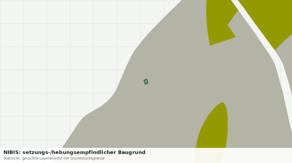 Statische Kartenansicht: NIBIS: setzungs-/hebungsempfindlicher Baugrund