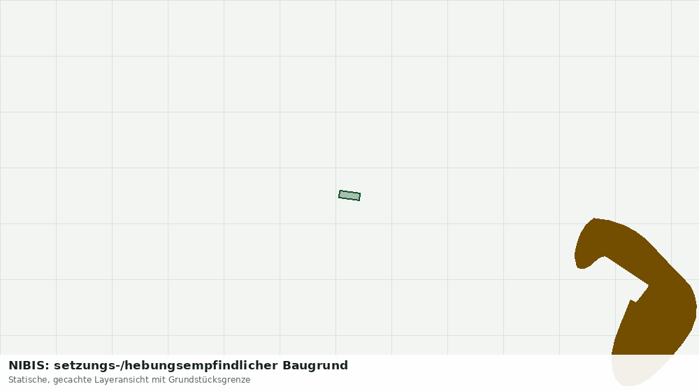 Statische Kartenansicht: NIBIS: setzungs-/hebungsempfindlicher Baugrund