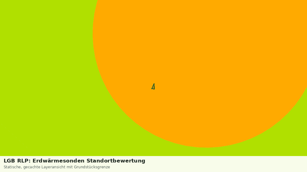 Statische Kartenansicht: LGB RLP: Erdwärmesonden Standortbewertung