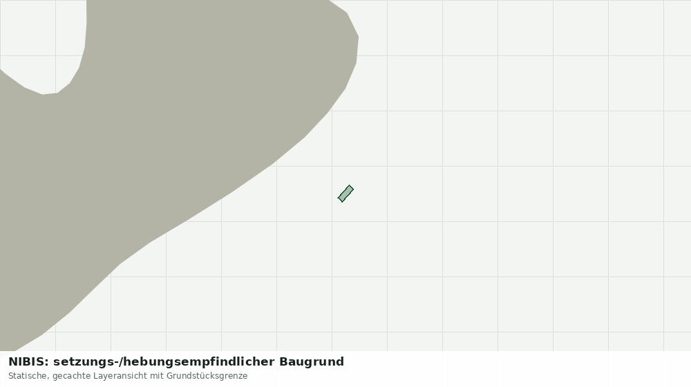 Statische Kartenansicht: NIBIS: setzungs-/hebungsempfindlicher Baugrund