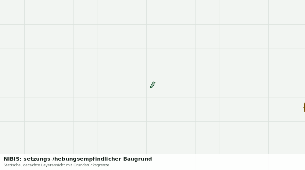 Statische Kartenansicht: NIBIS: setzungs-/hebungsempfindlicher Baugrund