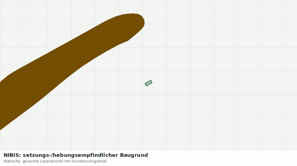 Statische Kartenansicht: NIBIS: setzungs-/hebungsempfindlicher Baugrund