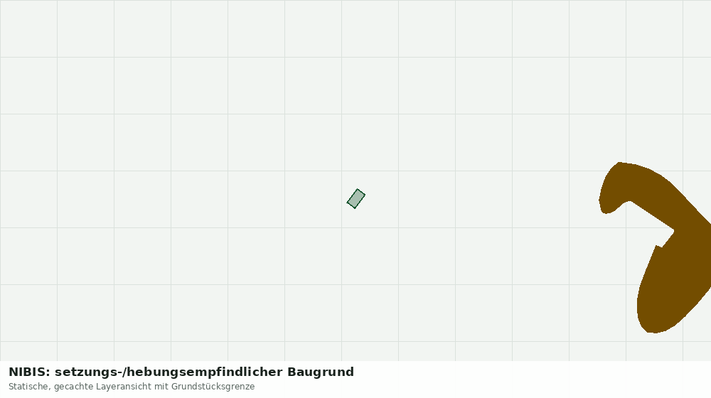 Statische Kartenansicht: NIBIS: setzungs-/hebungsempfindlicher Baugrund