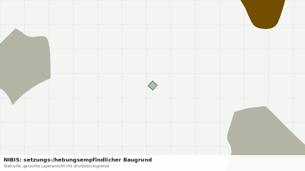 Statische Kartenansicht: NIBIS: setzungs-/hebungsempfindlicher Baugrund