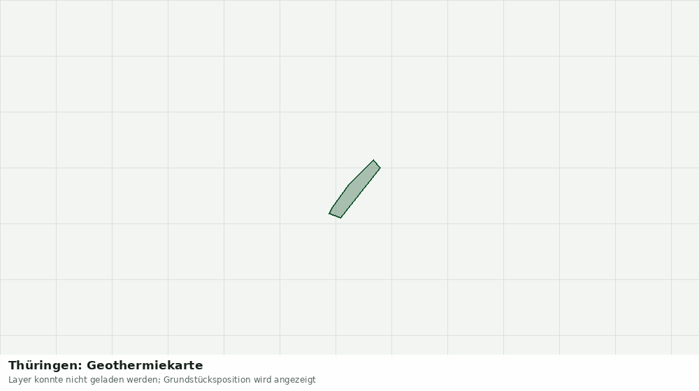 Statische Kartenansicht: Thüringen: Geothermiekarte